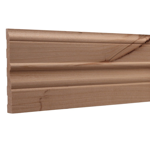 LB11 Knotty Alder Baseboard - 5/8" x 4-1/2"