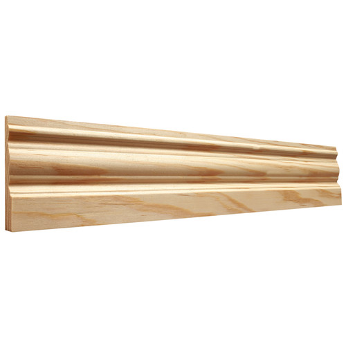 B322 Solid Pine Baseboard - 5/8" x 3-1/4"