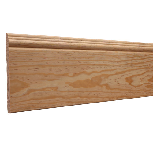 B695 Solid Pine Baseboard - 9/16" x 6-1/2"