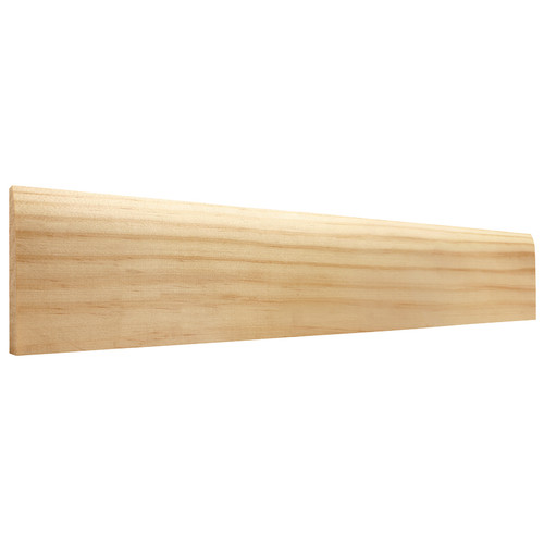 SAN3 Solid Pine Baseboard - 7/16" x 3"