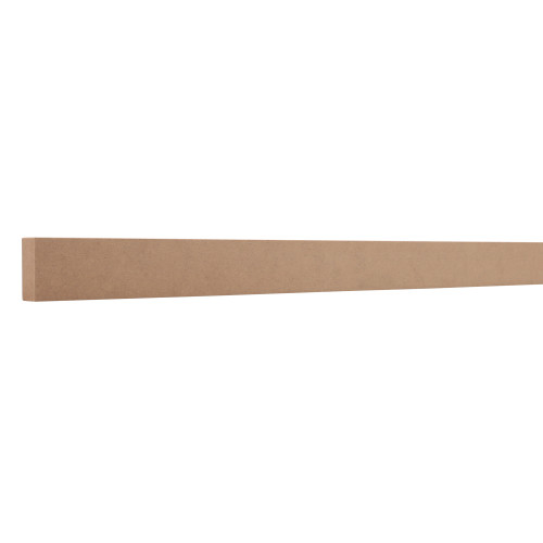 1X2 MDF Raw S4S Board - 11/16" x 1-1/2"