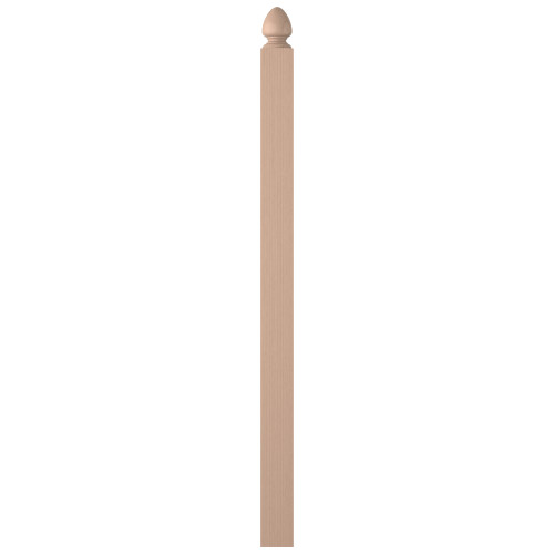 4005 Maple Newel - Landing Square - 3-1/2"