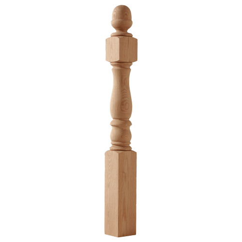 4808ATX Maple Newel - Starting Acorn Top - 6"