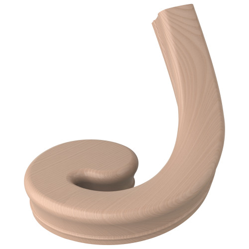 7233 Maple Volute Quick Rise - Left Hand