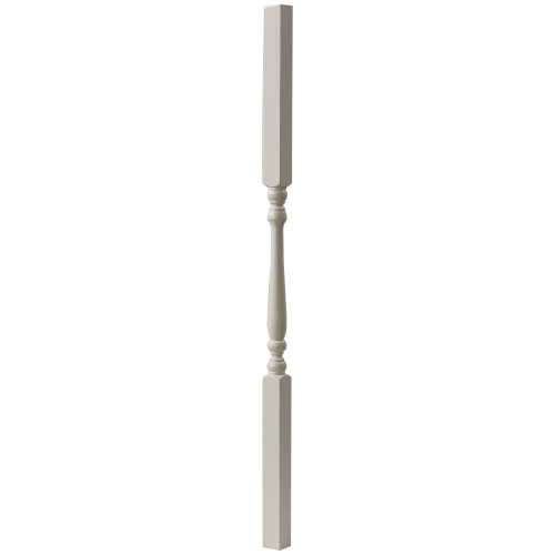 5090 Primed Baluster - Square Top - 1-5/8"