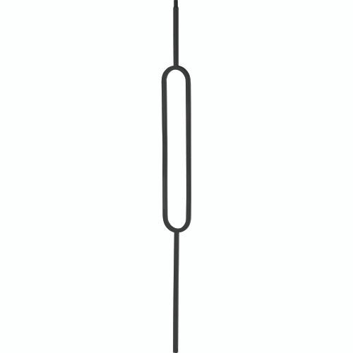 300 Craftsman Iron Baluster - 1/2"