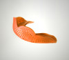 SISU Mouth guard Tangerine Orange