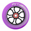 Grit Ultralight Spoked V2 Wheel - 110mm - Purple on Black