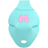 MOXI Beach Bunny Toe Caps - Sky Blue