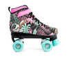 SFR Vision Canvas Quad Skates - Black Floral