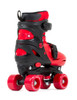 SFR Nebula Quad Roller Skates - Black / Red