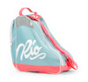 Rio Roller Script Ice Skate Derby Bag - Teal / Coral