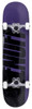 Enuff Half Stain Complete Skateboard - Purple