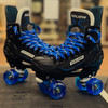 Bauer X-LP Custom Quad Roller Skates - Ventro Pro Wheels