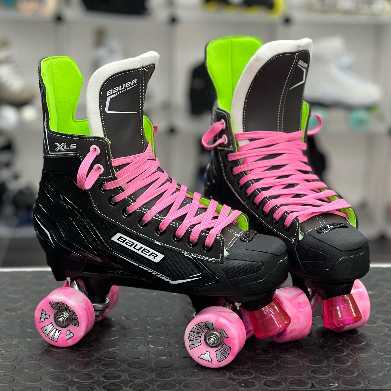 My New Custom Roller Skates (Bauer XLP Review) *New Set Up* 