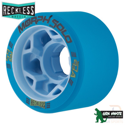 RECKLESS WHEELS (4) - MORPH SOLO 59mm - BLUE 93a