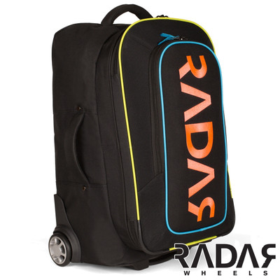 RADAR WHEELS ROLLING GEAR BAG - BLACK