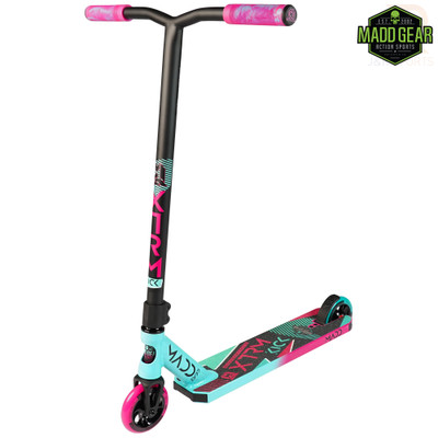 MADD GEAR KICK EXTREME V5 - TEAL/PINK