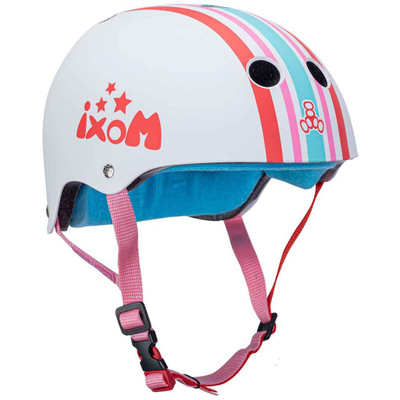 Triple 8 Sweat Saver Helmet - Moxi Stripey