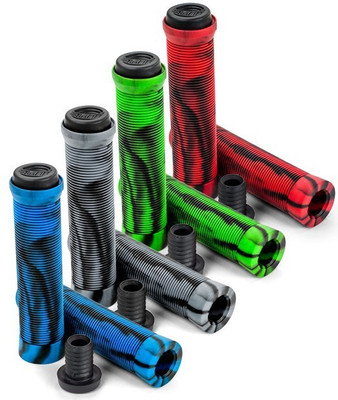 Slamm Pro Swirl Bar Scooter Grips 135mm