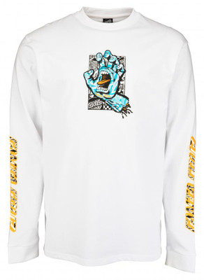 Santa Cruz Flier Hand Long Sleeve T Shirt