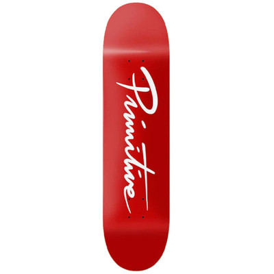 Primitive Nuevo Script Skateboard Deck