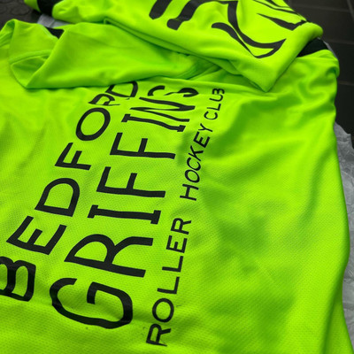 Bedford Griffins Rink Hockey MatchJersey