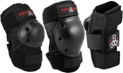 Triple 8 Saver Series Triple Pad Set - Black