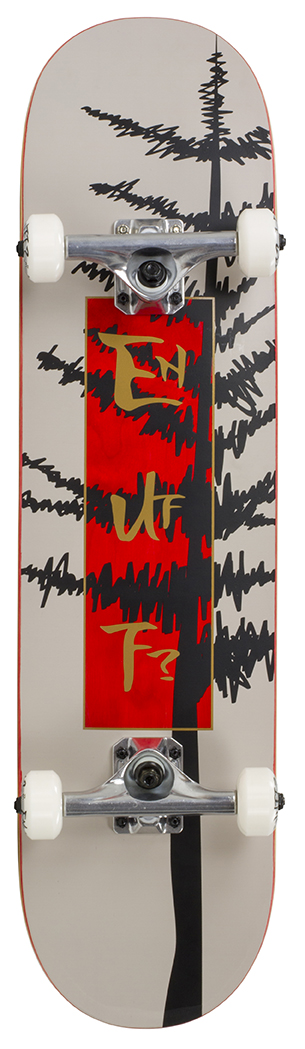 Enuff Evergreen Complete Skateboard - Warm grey/Red Enuff Evergreen Complete Skateboard - Warm grey/Red
