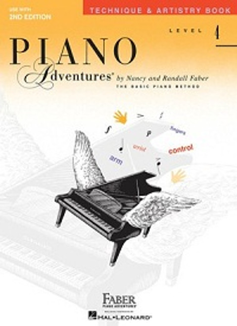 Piano Adventures Level 4 - Technique & Artistry Book Only