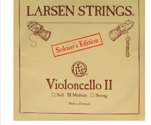 "D" Larsen Cello String 4/4 (single) Soloist Edition Medium