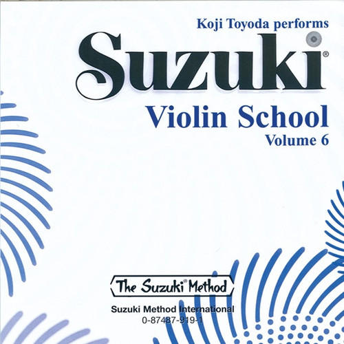 Suzuki Violin School Volume 6 CD Only