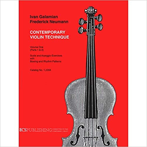  Ivan Galamian: The Galamian Contemporary Violin Technique, Vol. 1