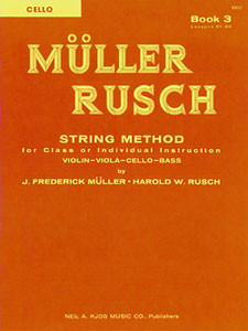 Muller-Rusch String Method Cello Book 3