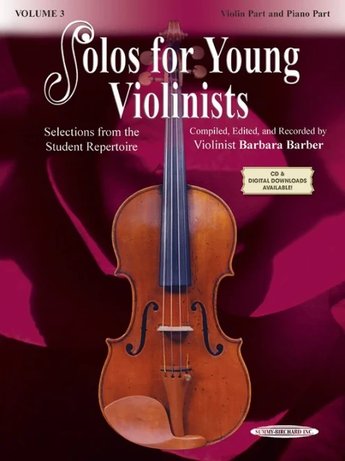 Barber, Barbara: Solos for Young Violinists Volume 3