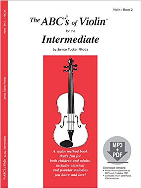 The ABC's of Violin Book 2 for the Intermediate BK/CD