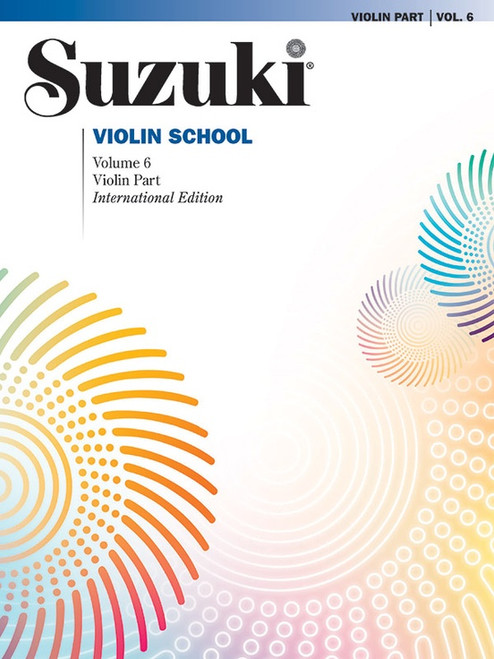 Suzuki Violin School Volume 6 Book only