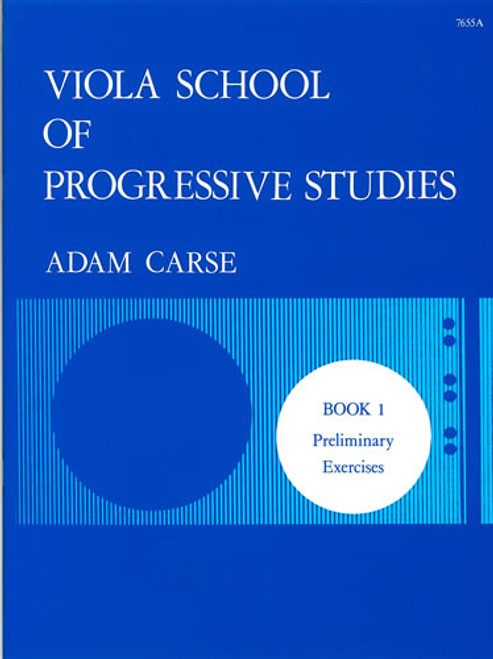 Carse, Adam: Viola School of Progressive Studies. Book 1