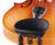 Space Age anti-allergy Wittner Violin Chinrest - Central