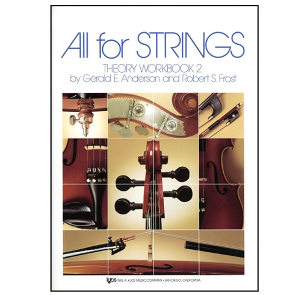 All For Strings Theory Workbook 2 for  Viola