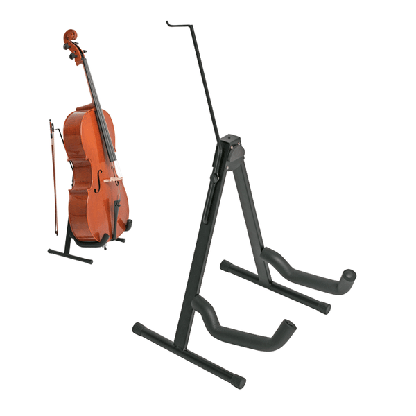 Xtreme Cello Stand UPDATED with Bow Holder
