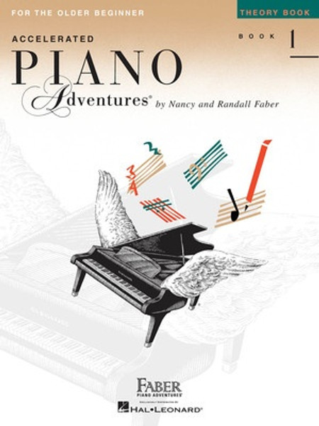 Accelerated Piano Adventures for the Older Beginner Level 1 - Theory Book Only