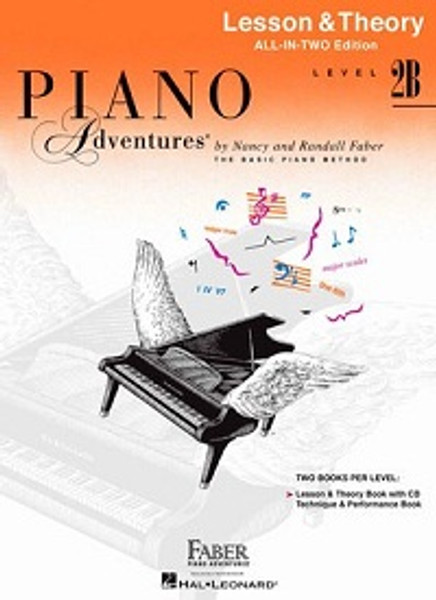 Piano Adventures All-In-Two Level 2B - Lesson &Theory Book Only