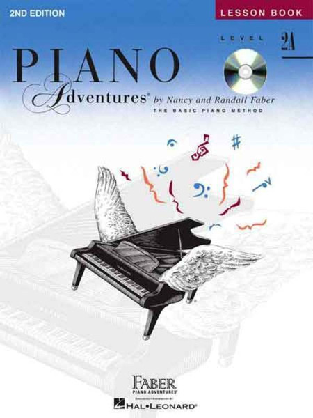 Piano Adventures Level 2A - Lesson Book with CD