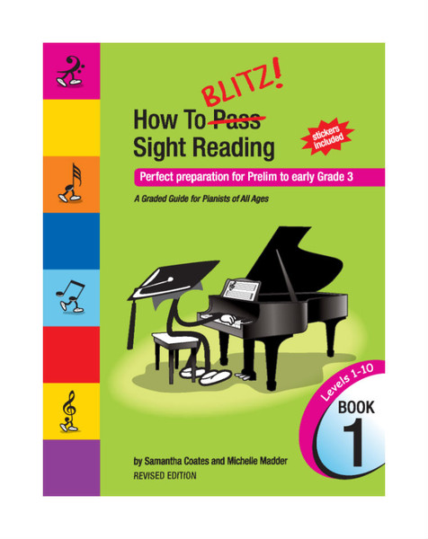 How to Blitz Sight Reading Book 1 (Prelim-Gr 3)