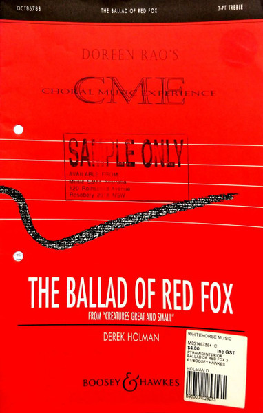 The Ballad of Red Fox - From "Creatures Great and Small"