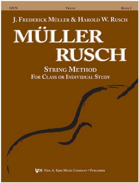 Müller-Rusch String Method Book 2 - Violin