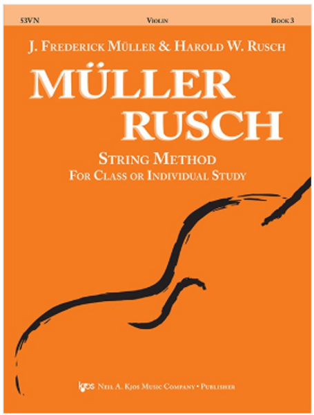 Müller-Rusch String Method Book 3 - Violin