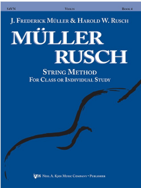 Müller-Rusch String Method Book 4 - Violin