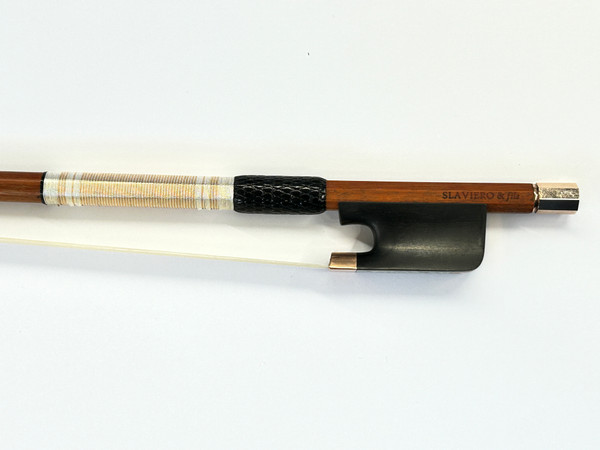 SALE VIOLIN BOWS SLAVIERO & FILS - Gold (White and Gold Winding)